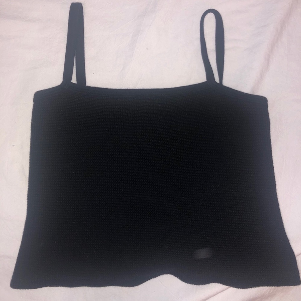 brandy blank cropped tank